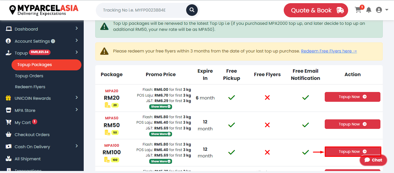 How to earn UNICOIN step-3